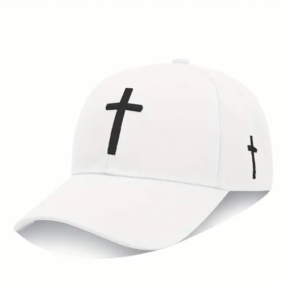 Adjustable Embroidered Flag Theme Baseball Cap - Lightweight Cotton Structured - Picture 3 of 4